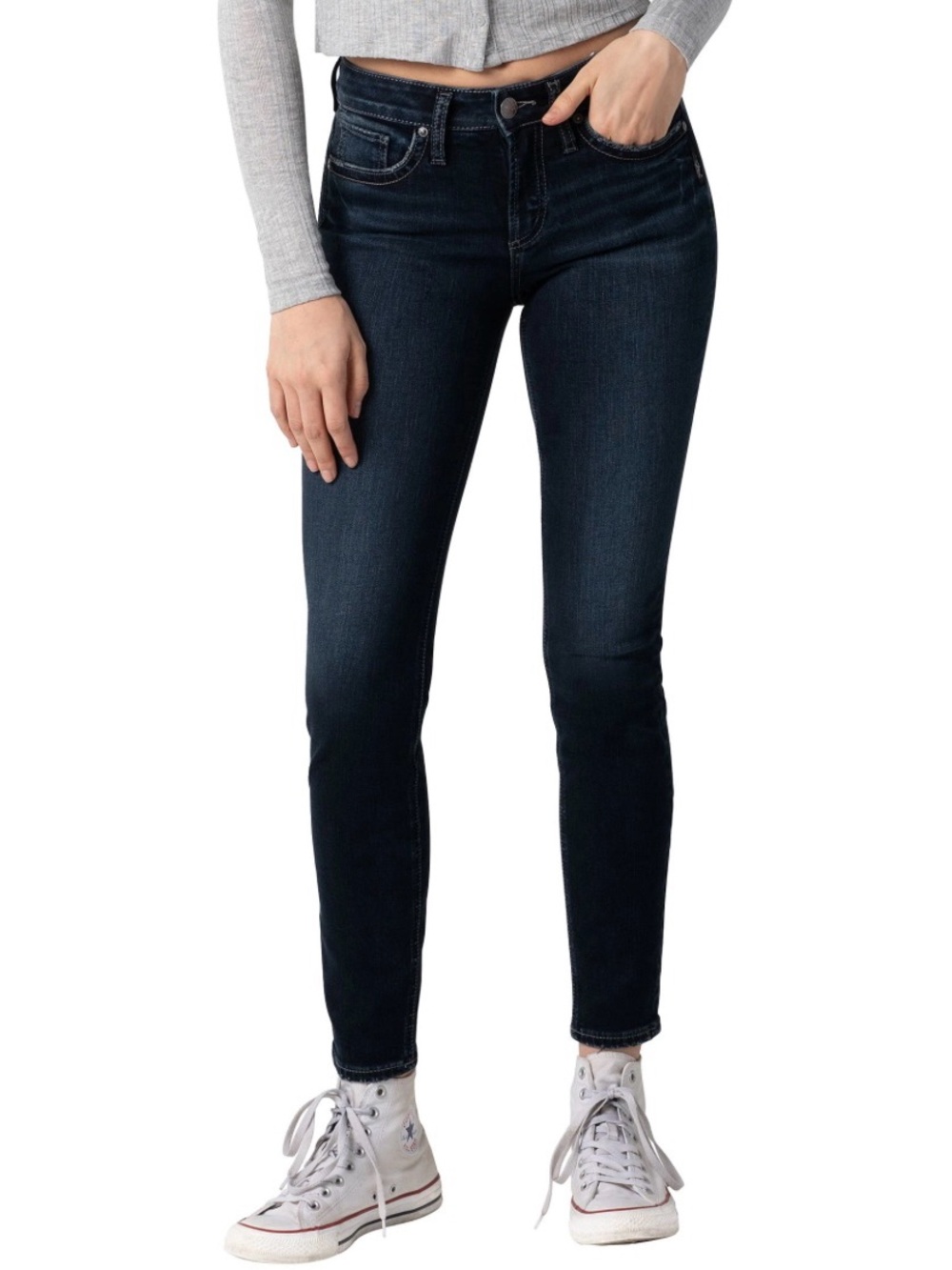 Silver Suki Skinny Dark Wash Women’s Jeans 29 x 31